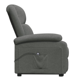 Fauteuil Gris foncé Tissu