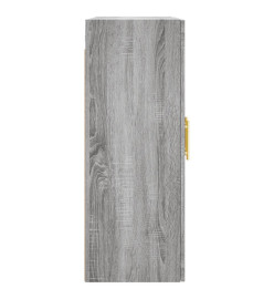 Armoires murales 2 pcs sonoma gris bois d'ingénierie