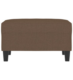 Repose-pied Marron 70x55x41 cm Tissu