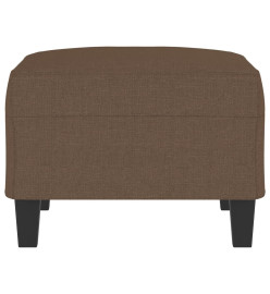 Repose-pied Marron 70x55x41 cm Tissu