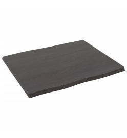 Dessus de table bois chêne massif traité bordure assortie