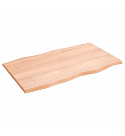 Dessus de table bois chêne massif traité bordure assortie