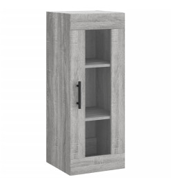 Armoire murale sonoma gris 34,5x34x90 cm