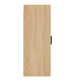 Armoire murale chêne sonoma 34,5x34x90 cm
