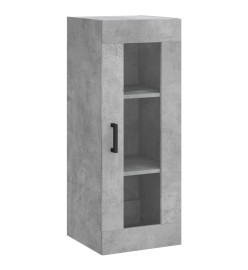 Armoire murale gris béton 34,5x34x90 cm