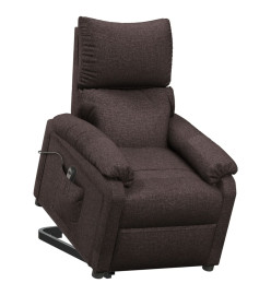 Fauteuil Marron foncé Tissu