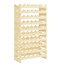 Casier à vin 65x29x112 cm Bois de pin massif