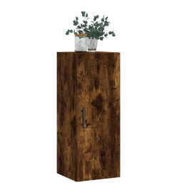 Armoire murale chêne fumé 34,5x34x90 cm