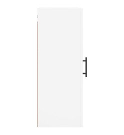 Armoire murale blanc 34,5x34x90 cm