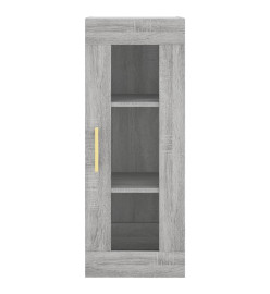 Armoire murale sonoma gris 34,5x34x90 cm