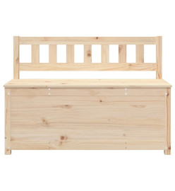 Banc 110x41x76,5 cm Bois de pin massif