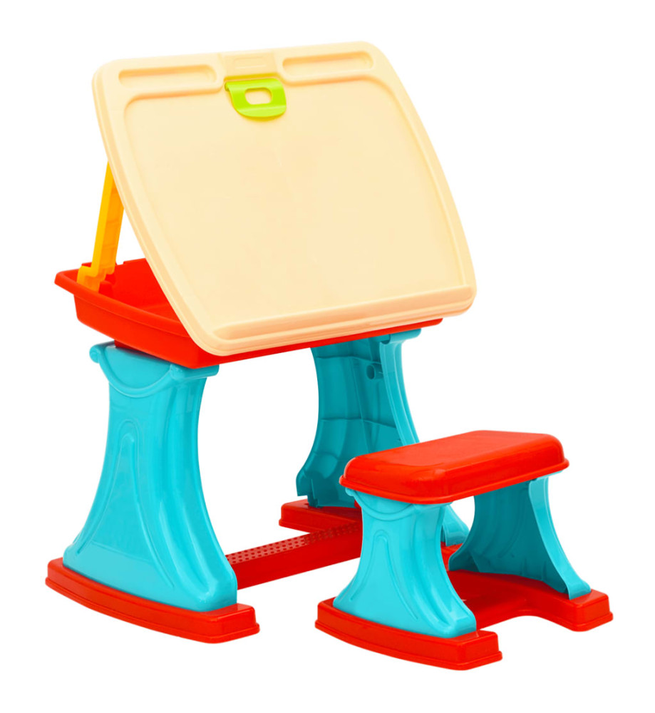 Bureau et chevalet d'apprentissage réglable pour enfants