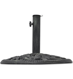 Socle de parasol en fonte 12 kg 48 cm