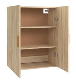 Armoire murale suspendue Chêne sonoma 69,5x34x90 cm