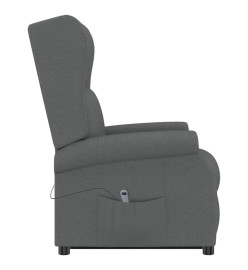 Fauteuil Gris foncé Tissu