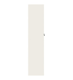 Classeur blanc 90x40x180 cm acier