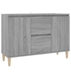 Buffet Sonoma gris 103,5x35x70 cm Bois d'ingénierie