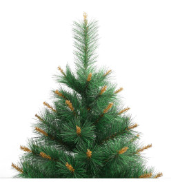 Sapin de Noël artificiel à charnières avec support 150 cm