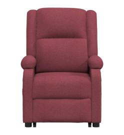 Fauteuil de massage Rouge bordeaux Tissu