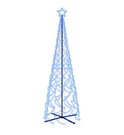 Arbre de Noël cône 500 LED Bleues 100x300 cm