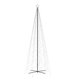 Arbre de Noël cône 1400 LED Blanc chaud 160x500 cm