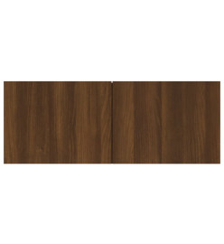 Ensemble de meubles TV 8 pcs Chêne marron Bois d'ingénierie