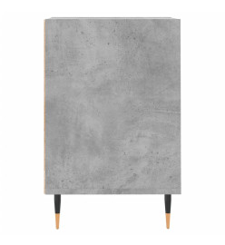 Meuble TV Gris béton 100x35x55 cm Bois d'ingénierie