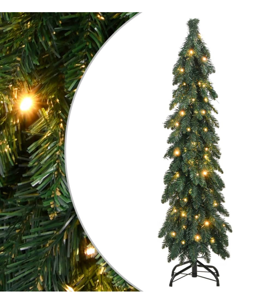 Arbre de Noël artificiel pré-éclairé avec 60 LED 120 cm