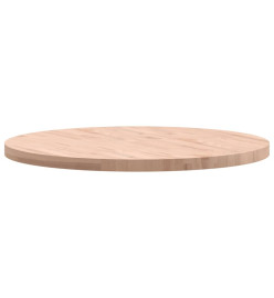 Dessus de table Ø90x4 cm rond bois massif de hêtre