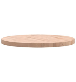 Dessus de table Ø70x4 cm rond bois massif de hêtre