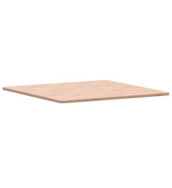 Dessus de table 70x70x1,5 cm carré bois massif de hêtre