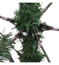 Sapin de Noël artificiel articulé avec pommes de pin 210 cm