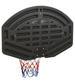 Panneau de basket-ball Noir 90x60x2 cm Polyéthylène