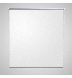 Store enrouleur occultant 120 x 230 cm blanc