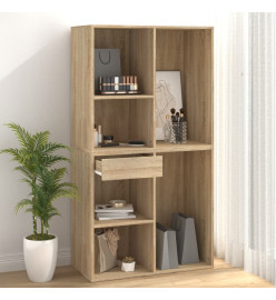 Armoire cosmétique Chêne sonoma 80x40x75 cm Bois d'ingénierie