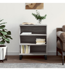 Buffet sonoma gris 57x35x70 cm bois d'ingénierie