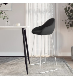 Tabouret de bar Noir Velours