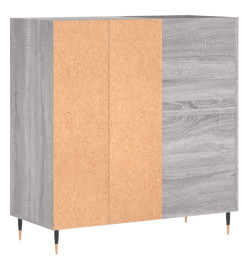 Armoire à disques sonoma gris 84,5x38x89 cm bois d'ingénierie