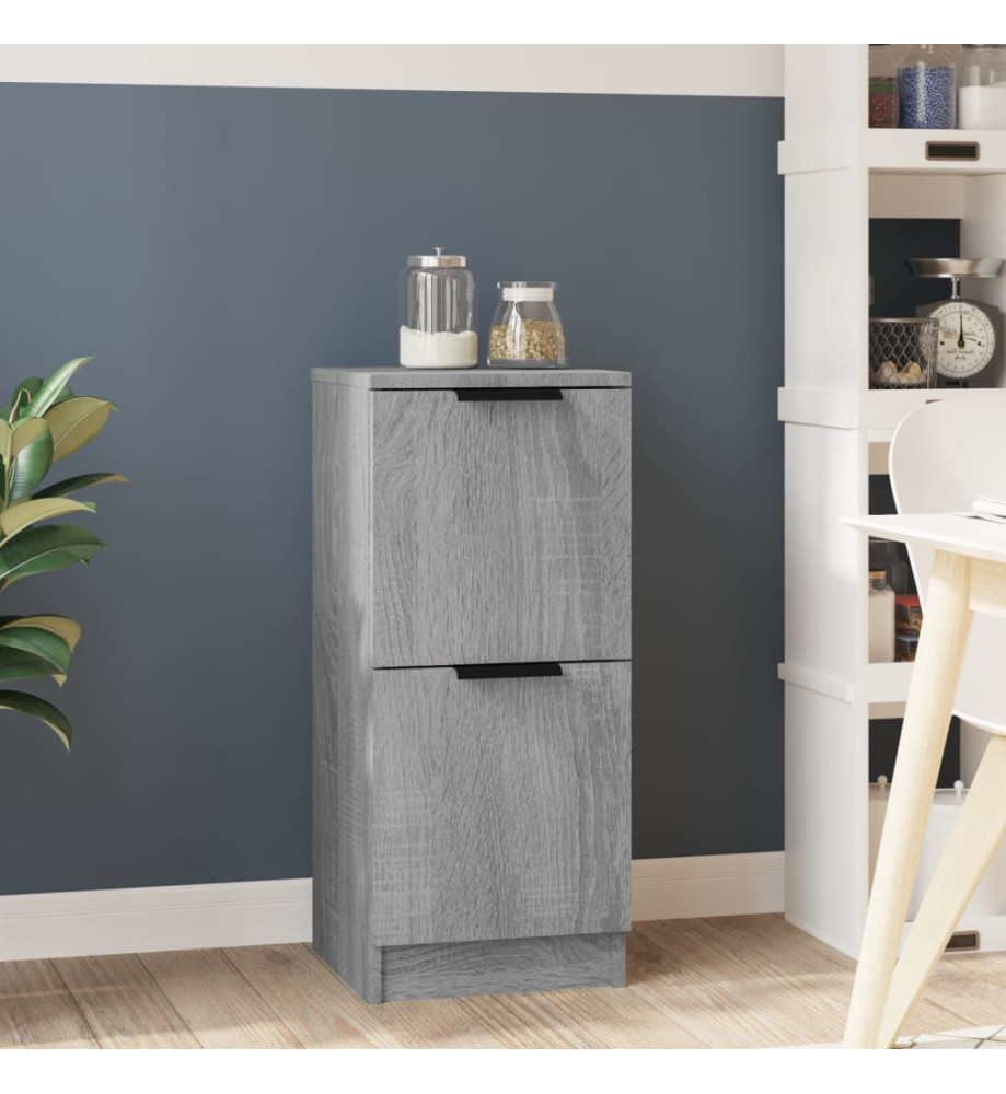 Buffet Sonoma gris 30x30x70 cm Bois d'ingénierie Buffet Sonoma gris 30x30x70 cm Bois d'ingénierie