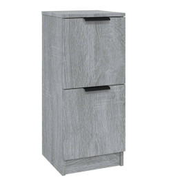 Buffet Sonoma gris 30x30x70 cm Bois d'ingénierie