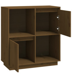 Buffet Marron miel 74x35x80 cm Bois massif de pin