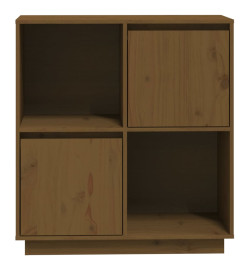 Buffet Marron miel 74x35x80 cm Bois massif de pin