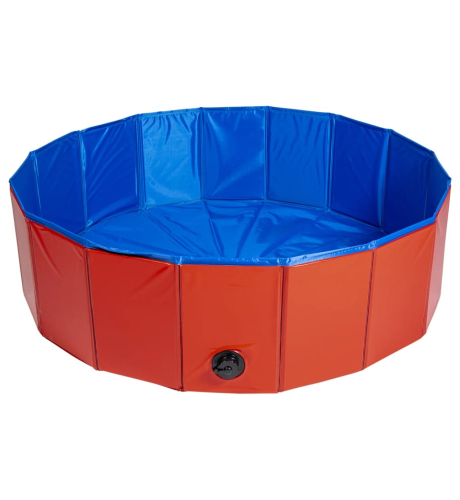 Animal Boulevard Piscine animaux de compagnie Cooling L Rouge/bleu