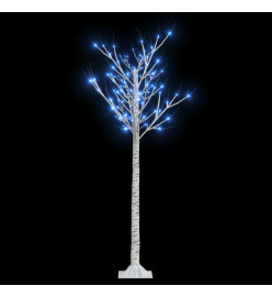 Sapin de Noël 140 LED bleues Saule 1,5 m Int/Ext