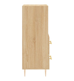 Buffet Chêne sonoma 34,5x34x90 cm Bois d'ingénierie