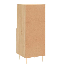 Buffet Chêne sonoma 34,5x34x90 cm Bois d'ingénierie
