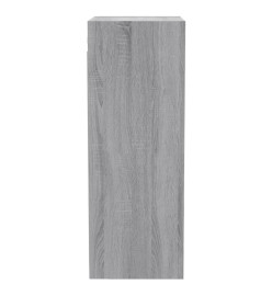 Armoire murale Sonoma gris 34,5x32,5x90 cm Bois d'ingénierie