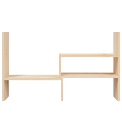 Support pour moniteur (39-72)x17x43 cm Bois de pin solide