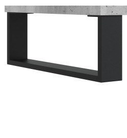 Buffet gris béton 40x35x70 cm bois d'ingénierie