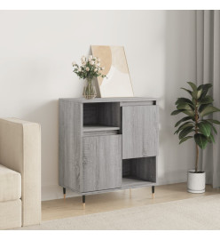 Buffet Sonoma gris 60x35x70 cm Bois d'ingénierie